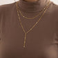 Y-Shaped Long Chain Necklace