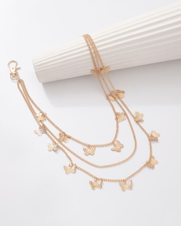 Butterfly Side Jeans/Skirt Chain