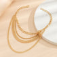Multi-layer Chunky Chain Anklet