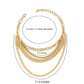 Multi-layer Chunky Chain Anklet
