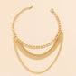 Multi-layer Chunky Chain Anklet