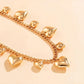 Big Small Heart Waist Chain