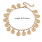 Engrave Queen Charms Anklet
