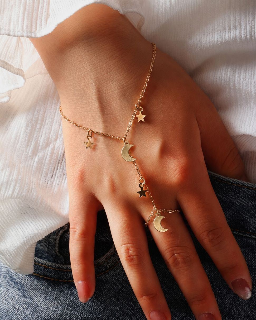 Celestia Hand Chain Bracelet
