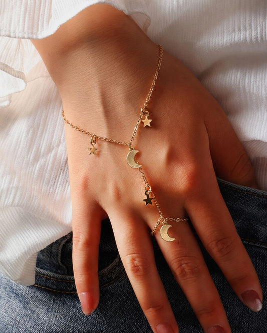 Celestia Hand Chain Bracelet
