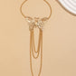Big Butterfly Tassel Arm Chain Bracelet