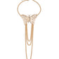 Big Butterfly Tassel Arm Chain Bracelet