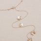Butterfly Back Chain Necklace
