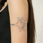 Tendril Arm Cuff Band (Silver)