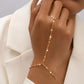 Petal Ring Cum Bracelet