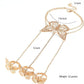 Royal Butterfly Ring Bracelet