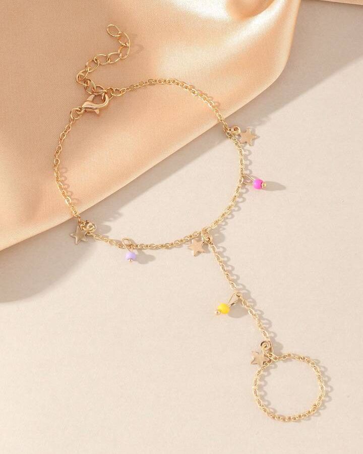 Multi Bead Star Slave Bracelet
