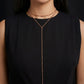 Long Drop Balls Y Deep Necklace