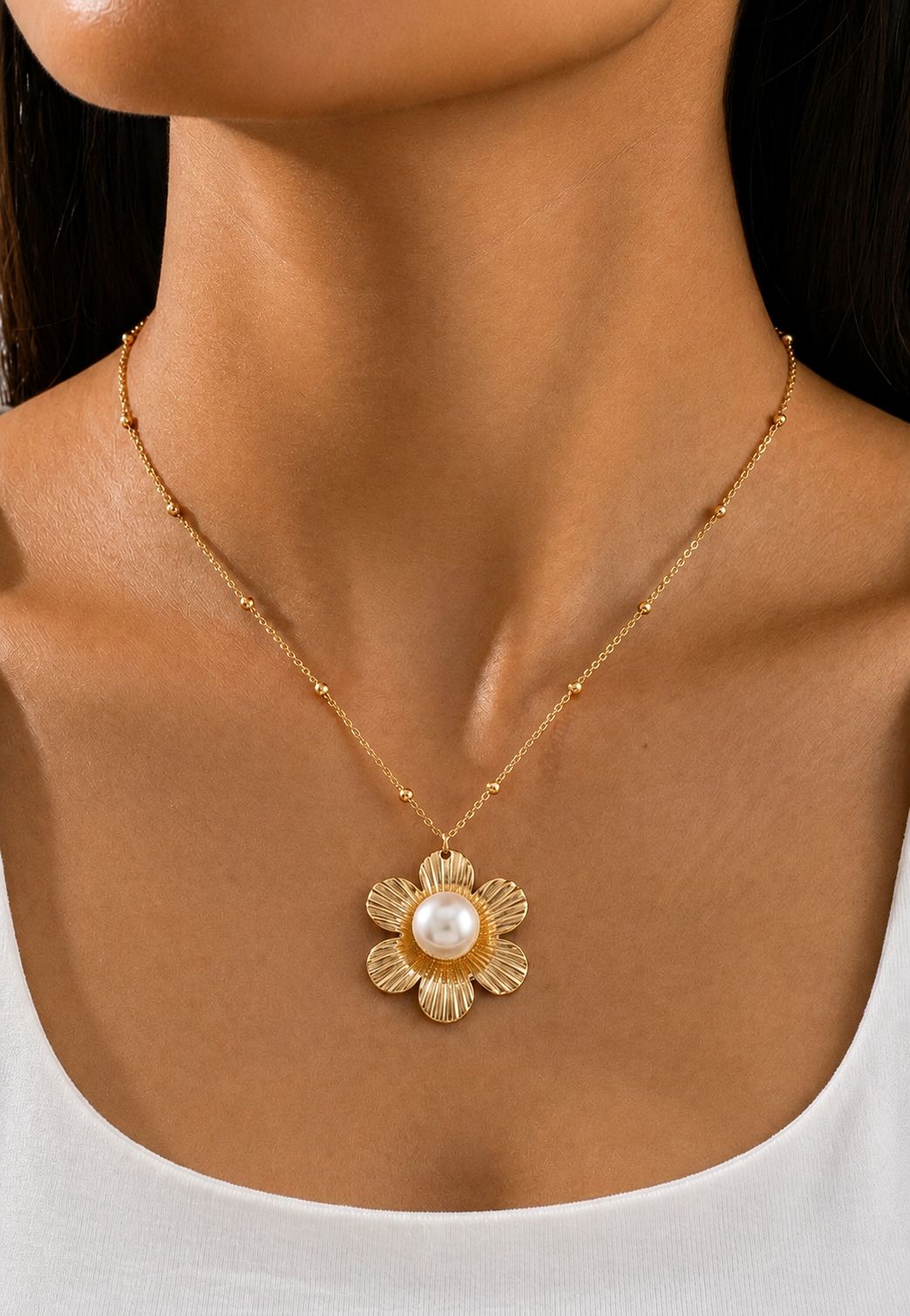 Pearl Bloom Necklace