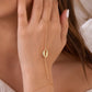 Cowrie Shell Hand Chain Bracelet