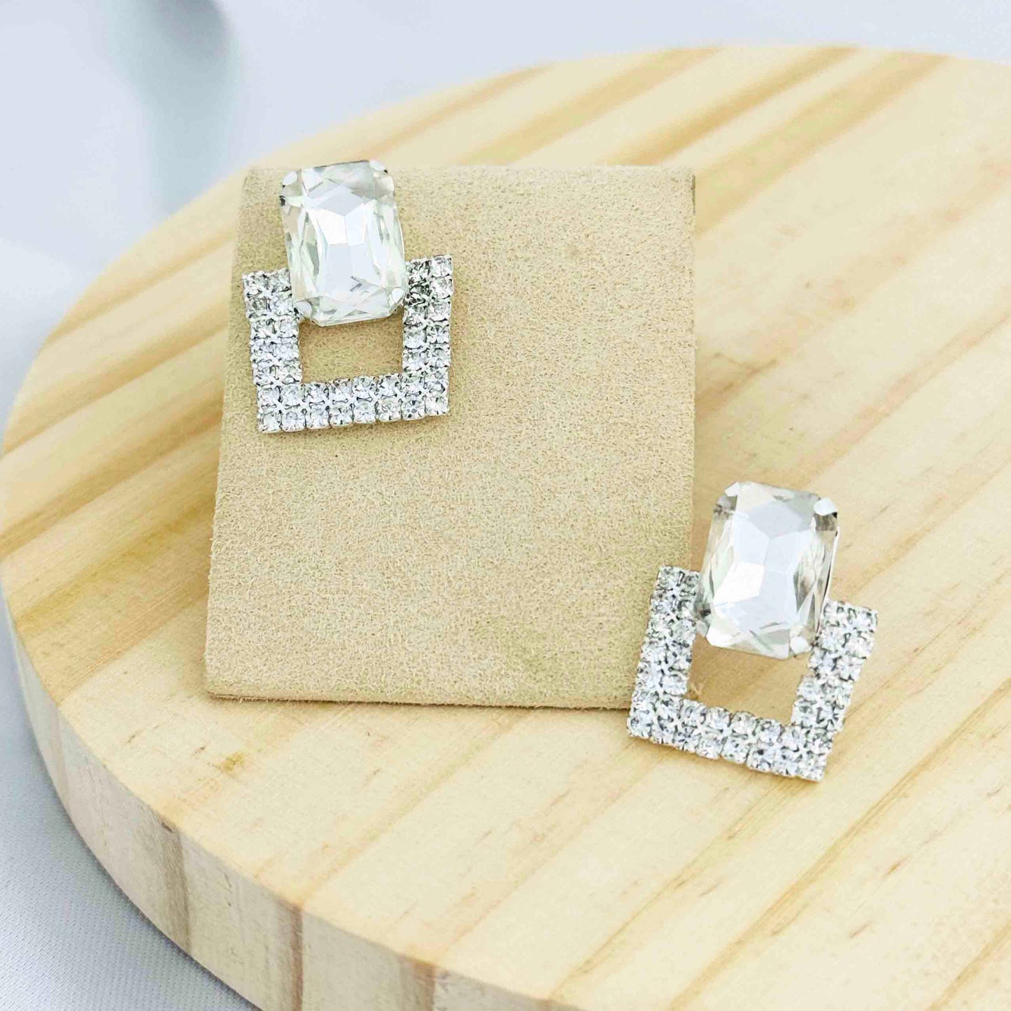 Diamond Stone Dazzle Square Tops