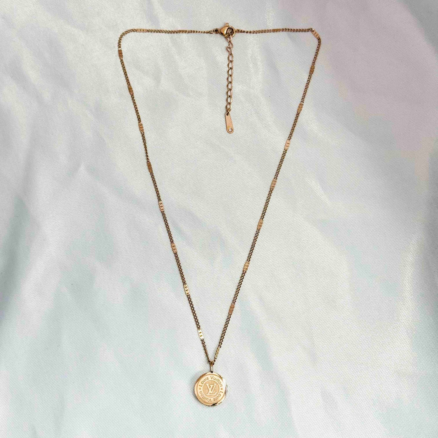 Rose Gold Pendant Necklace