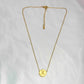 LV Charm Pendant Chain Necklace