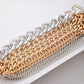 Gold & Silver Multi-Strand Charm Bracelet