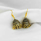 Golden Oxidized Jhumkas