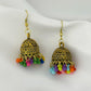 Golden Multi Beads Oxidized Tops