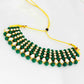 Green Pearl Kundan Set