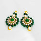 Green Pearl Kundan Set