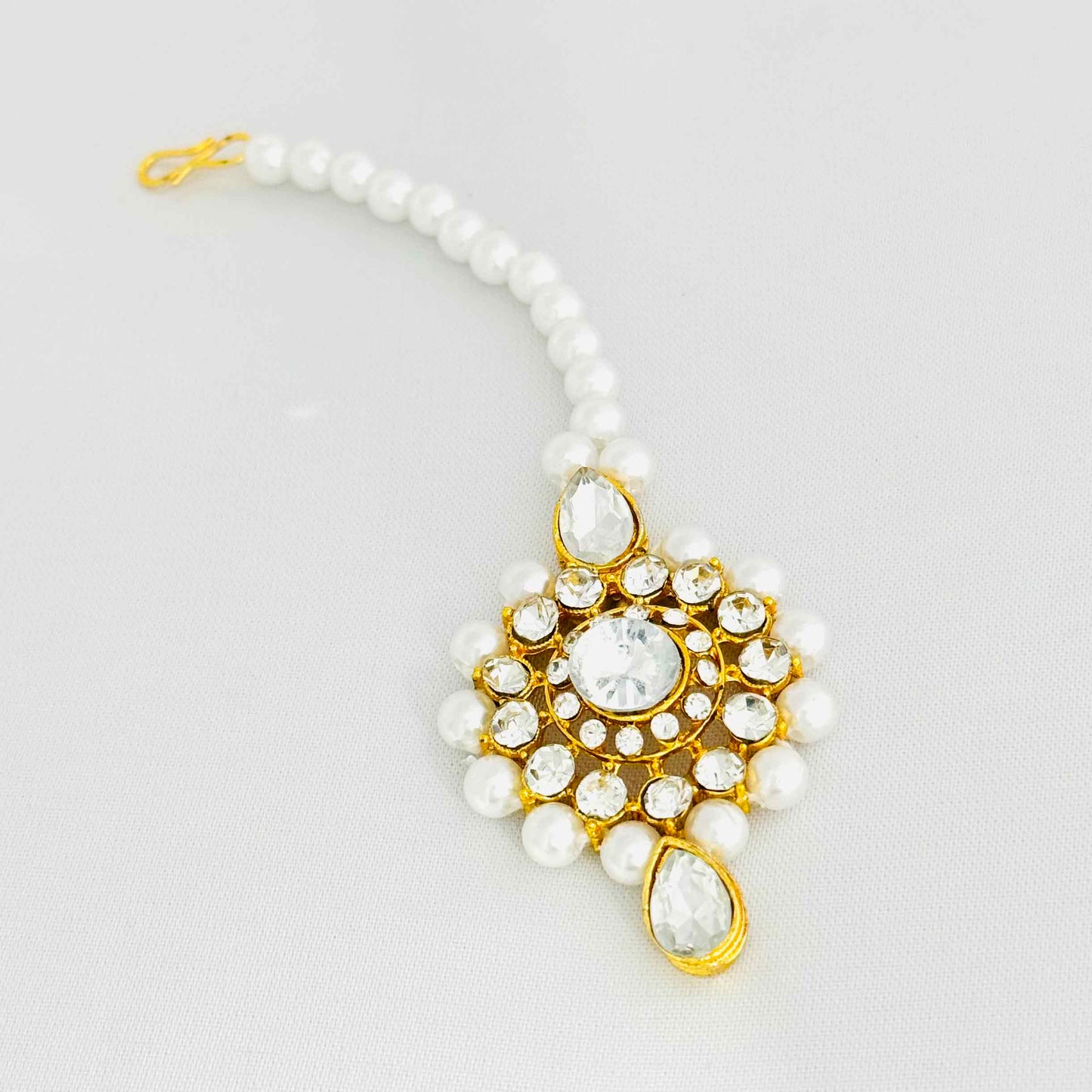 White Pearl Kundan Set