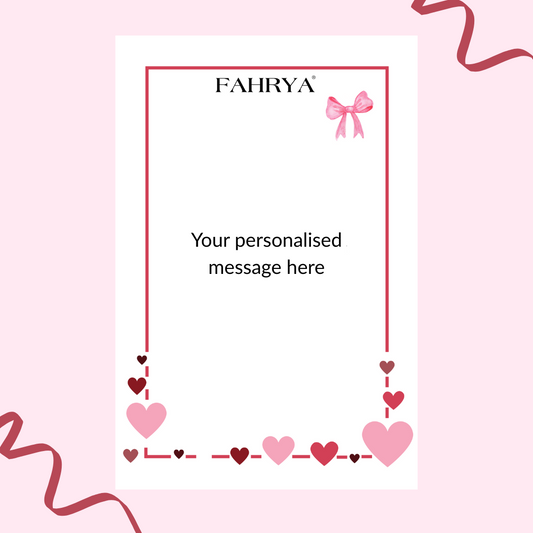 Personalised Message Card