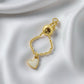 Mini Heart Chain Ring