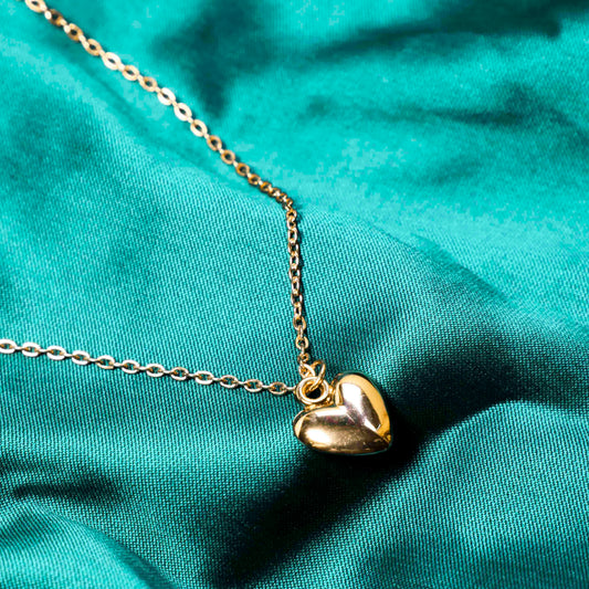 Glossy Heart Love Necklace