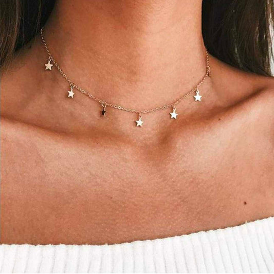 Stars Rose Gold Chain