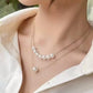 Double Pearl Necklace