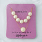 Double Pearl Necklace