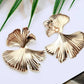 Western Leaf Design Earrings