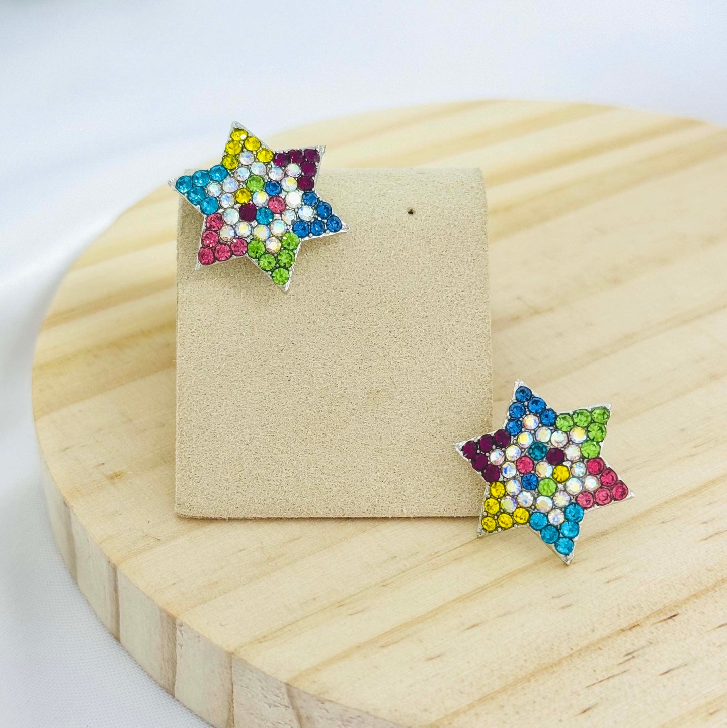 Twinkle Starburst Stud Earrings (Multi)