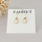 Noir Heart Earrings