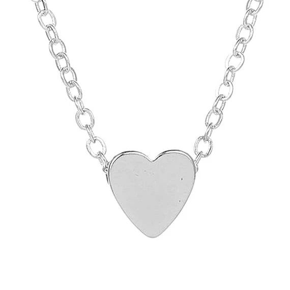 Womens Unusual Silver Heart Necklace | LOVE2HAVE in the UK!